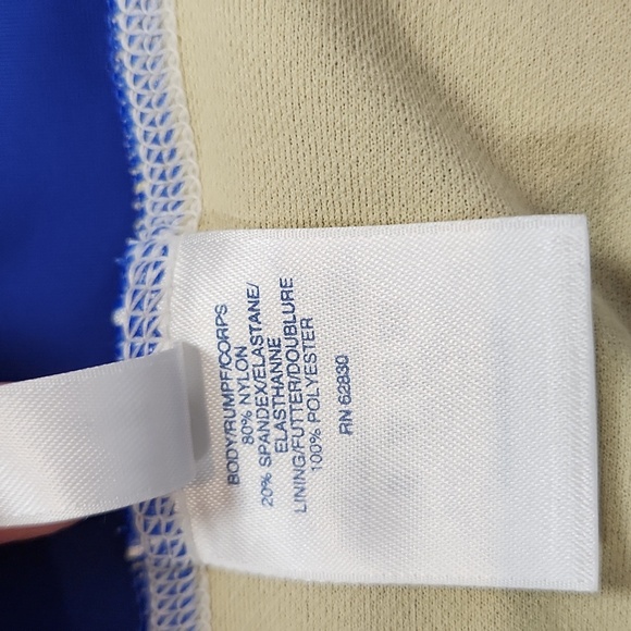 Lands' End Racerback Swimsuit US 14 Blue - Picture 7 of 7